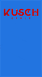 Mobile Screenshot of kuschgroup.com